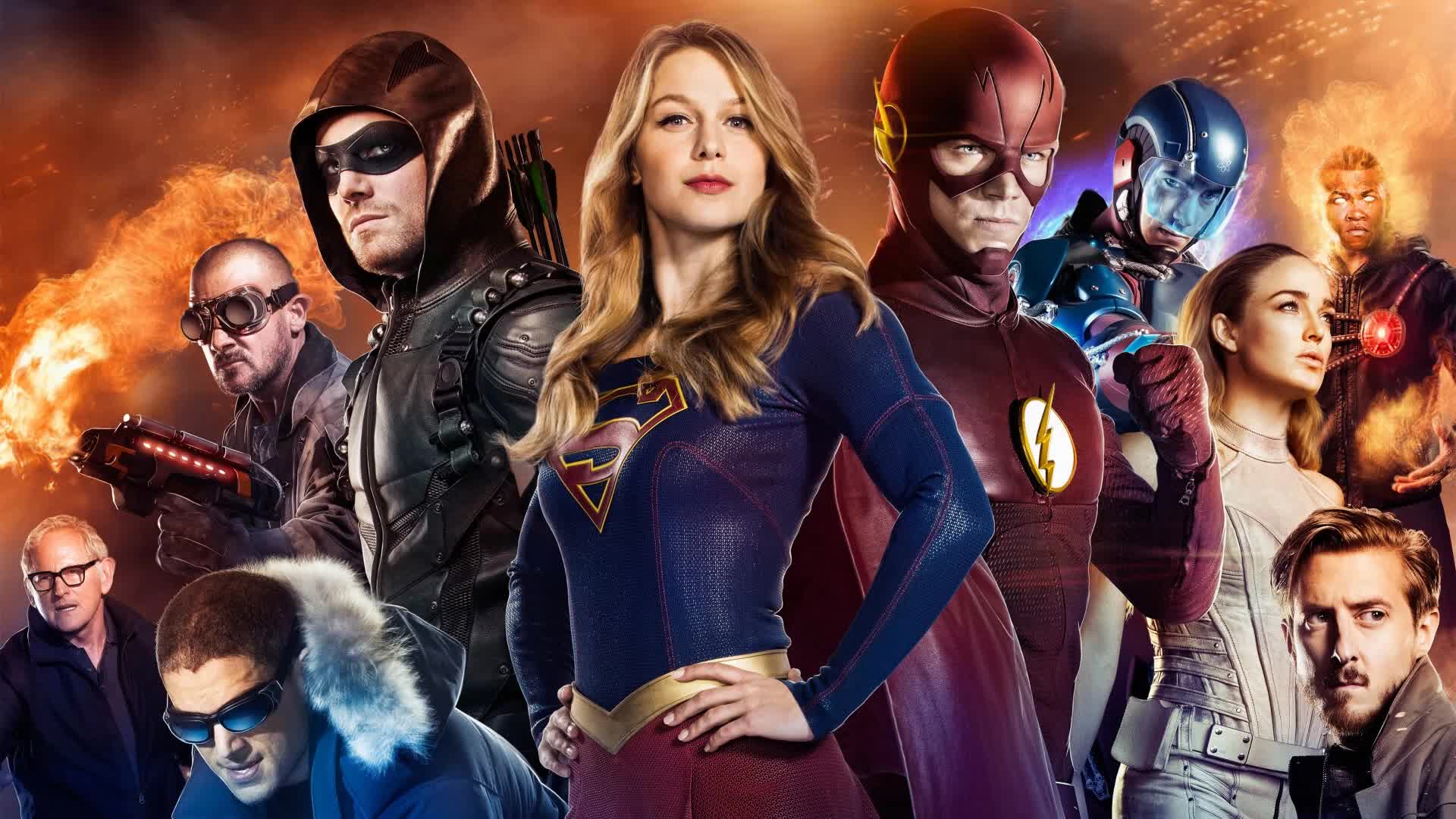 Arrow  Supergirl  Flash  Legends  Of  Tomorrow  Live  Wallpaper - Free Download