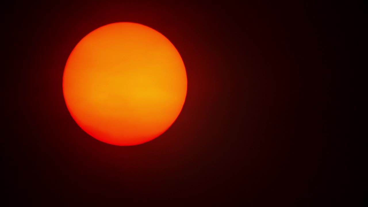 Video Stock Red Sun Crossing The Sky Live Wallpaper Free - Free Download