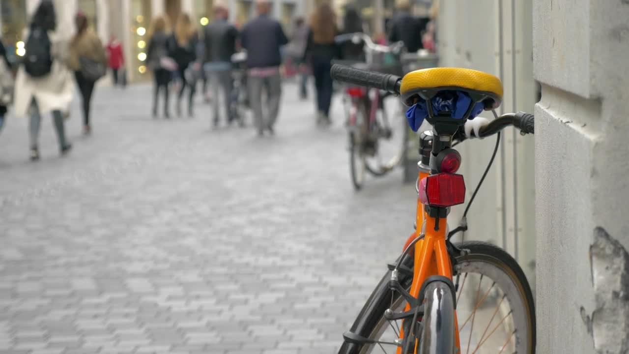 Stock Video Bikes Parked Along A Street Live Wallpaper For PC - Free Download