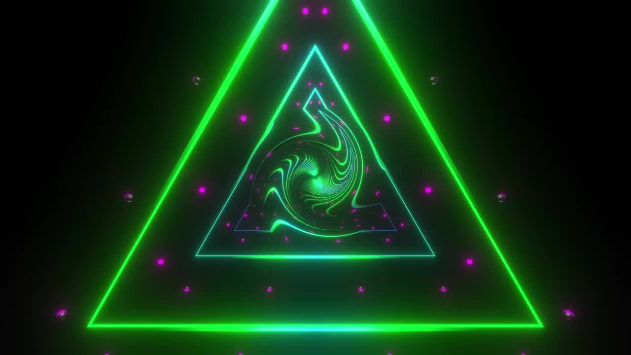 Stock Video Path With Triangles And Points Of Light Live Wallpaper - Free Download