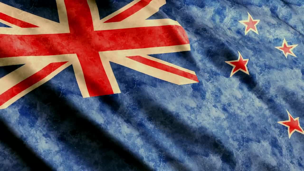 Stock Video New Zealand Flag Live Wallpaper - Free Download