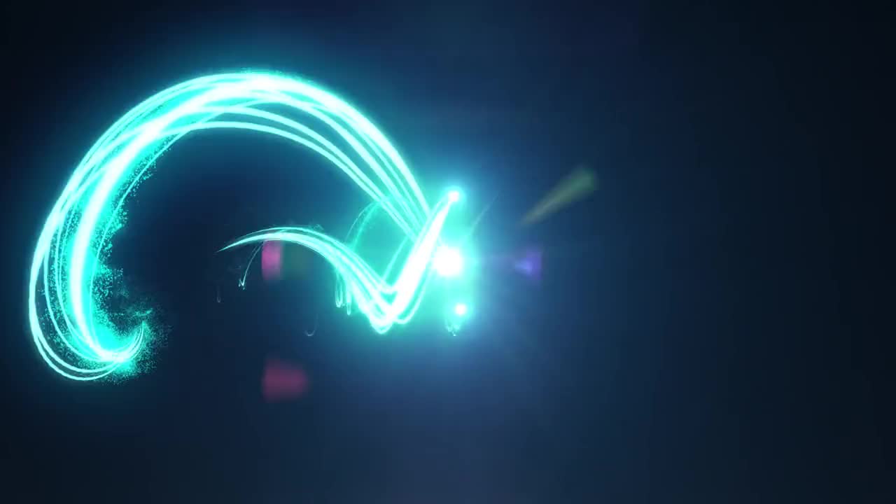 Stock Video Particle Ripple Logo Live Wallpaper - Free Download