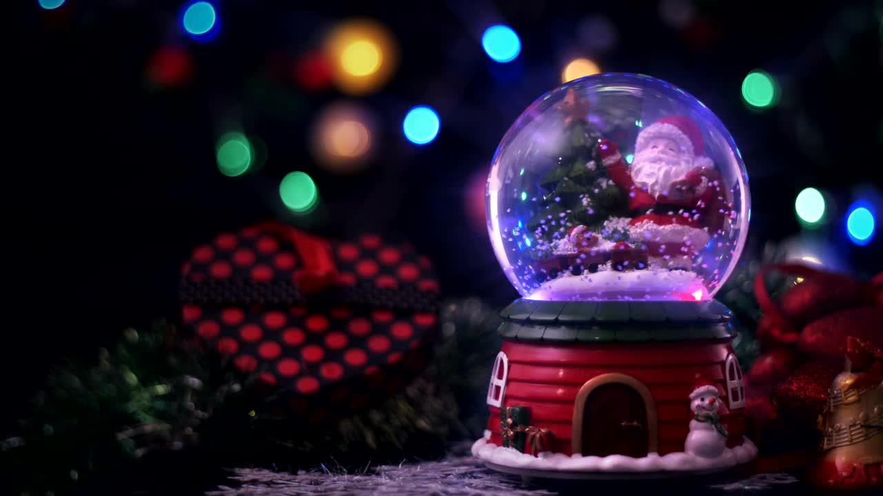 Video Stock Christmas Magic Sphere Live Wallpaper For PC - Free Download