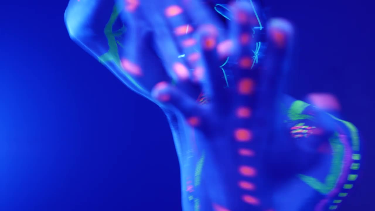 Video Stock Portrait Of A Young Urban Man Dancing With A Mask Live Wallpaper Free - Free Download