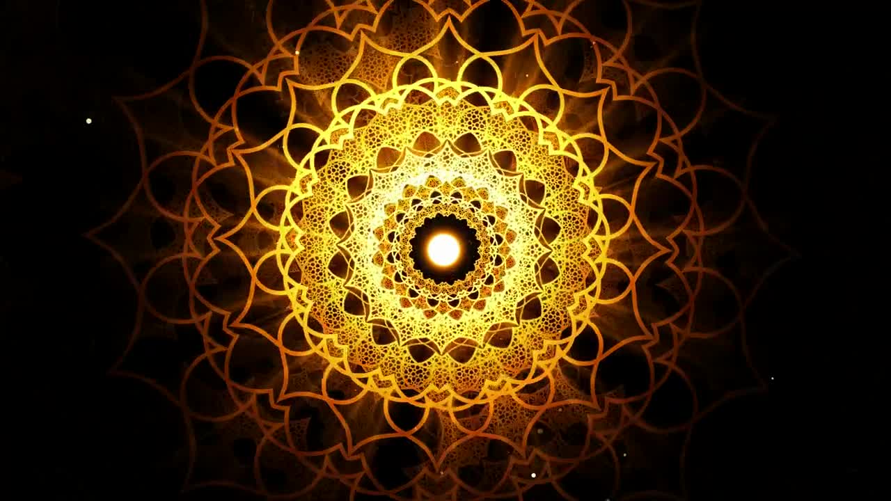 Free Video Stock Soaring Through Golden Rings Into A D Light Live Wallpaper - Free Download