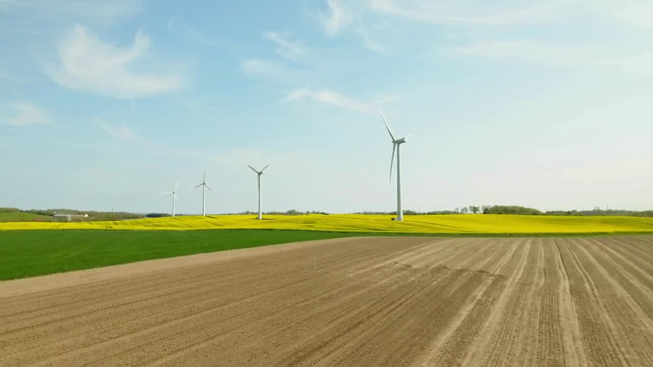 Stock Footage Wind Turbines On The Horizon Live Wallpaper - Free Download