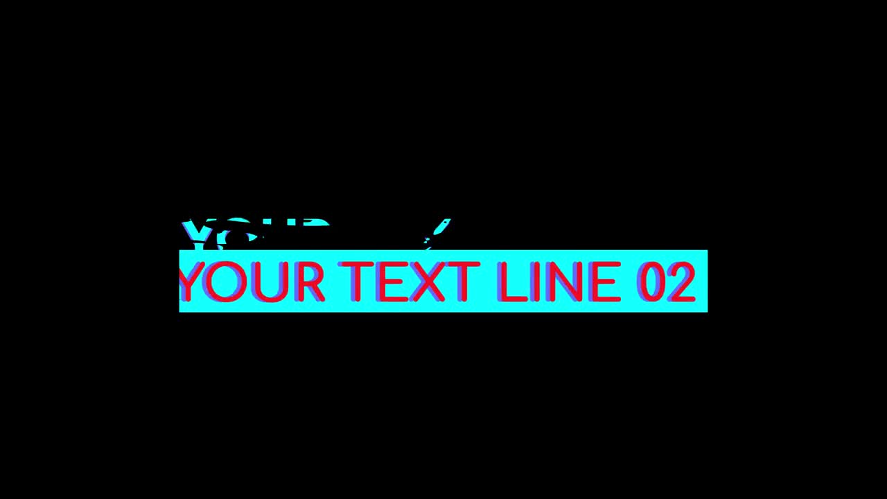 Stock Video Ink Line Lower Third Animated Wallpaper - Free Download