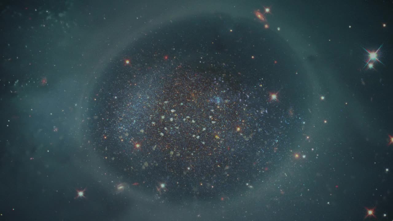 Stock Video Galaxies In Space With A Video Of A Liquid In Live Wallpaper For PC - Free Download