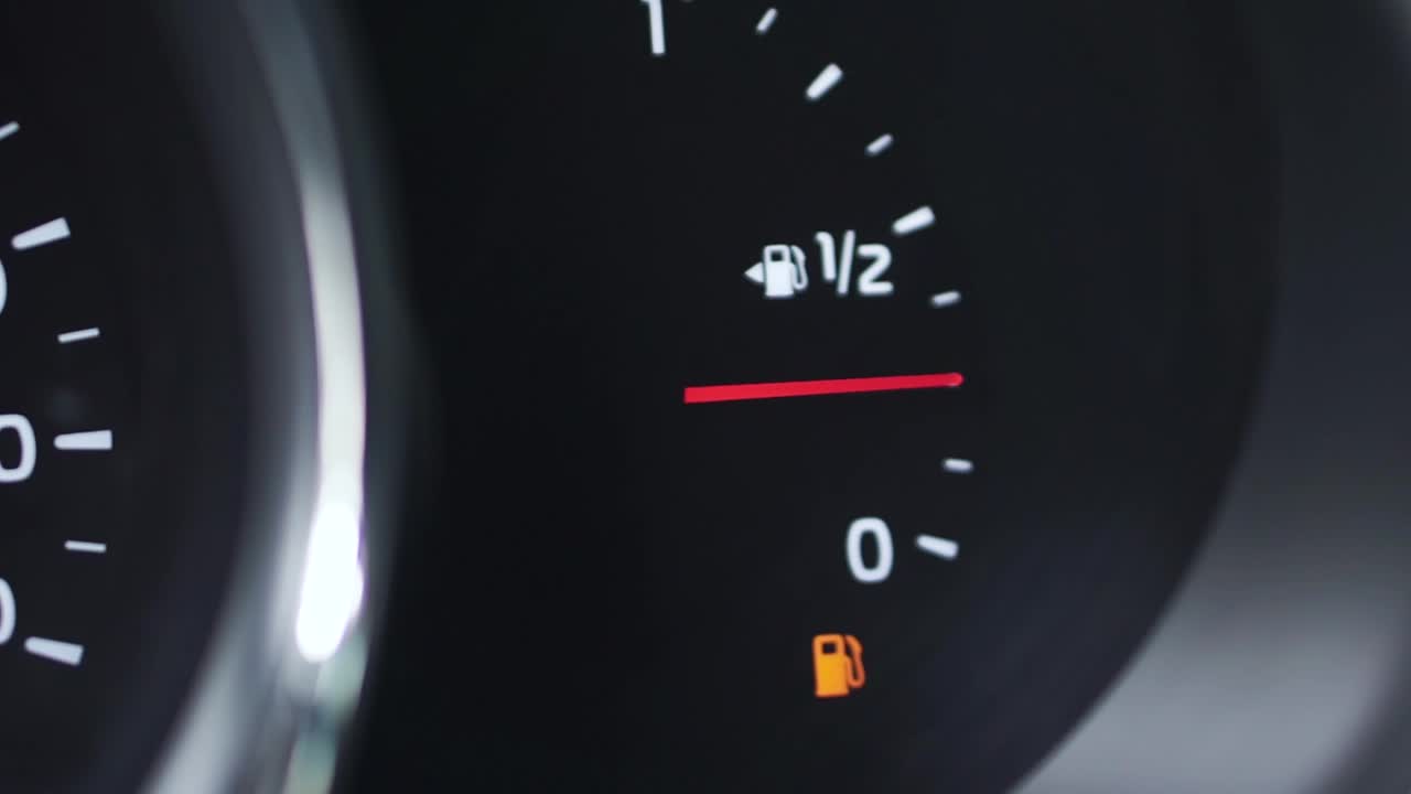 Stock Video Fuel Meter On A Car Dashboard Live Wallpaper For PC - Free Download