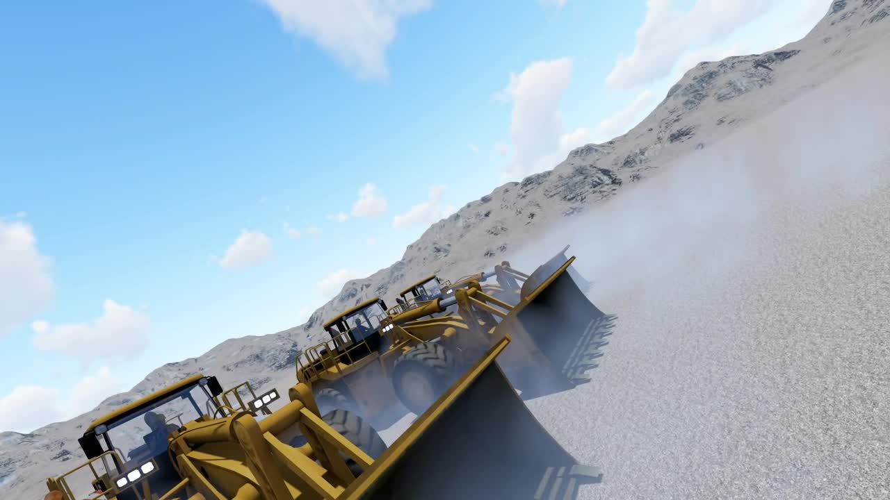 Stock Video Graders In The Desert D Animation Live Wallpaper For PC - Free Download