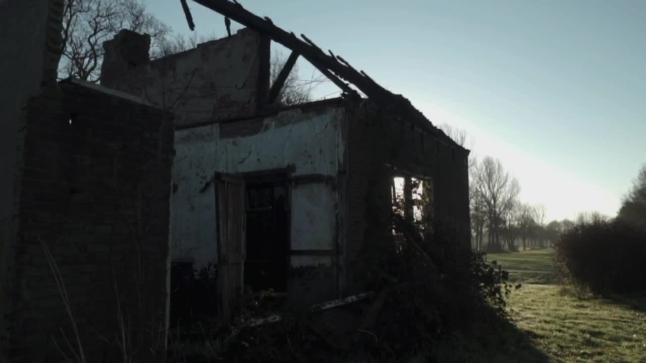 Free Stock Video Ruined House Without Roof In A Forest Live Wallpaper - Free Download