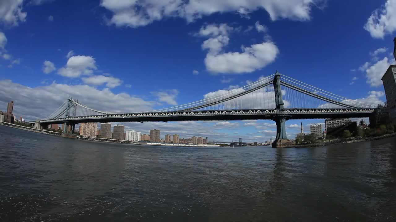 Stock Video Manhattan From The Wate Animated Wallpaper - Free Download