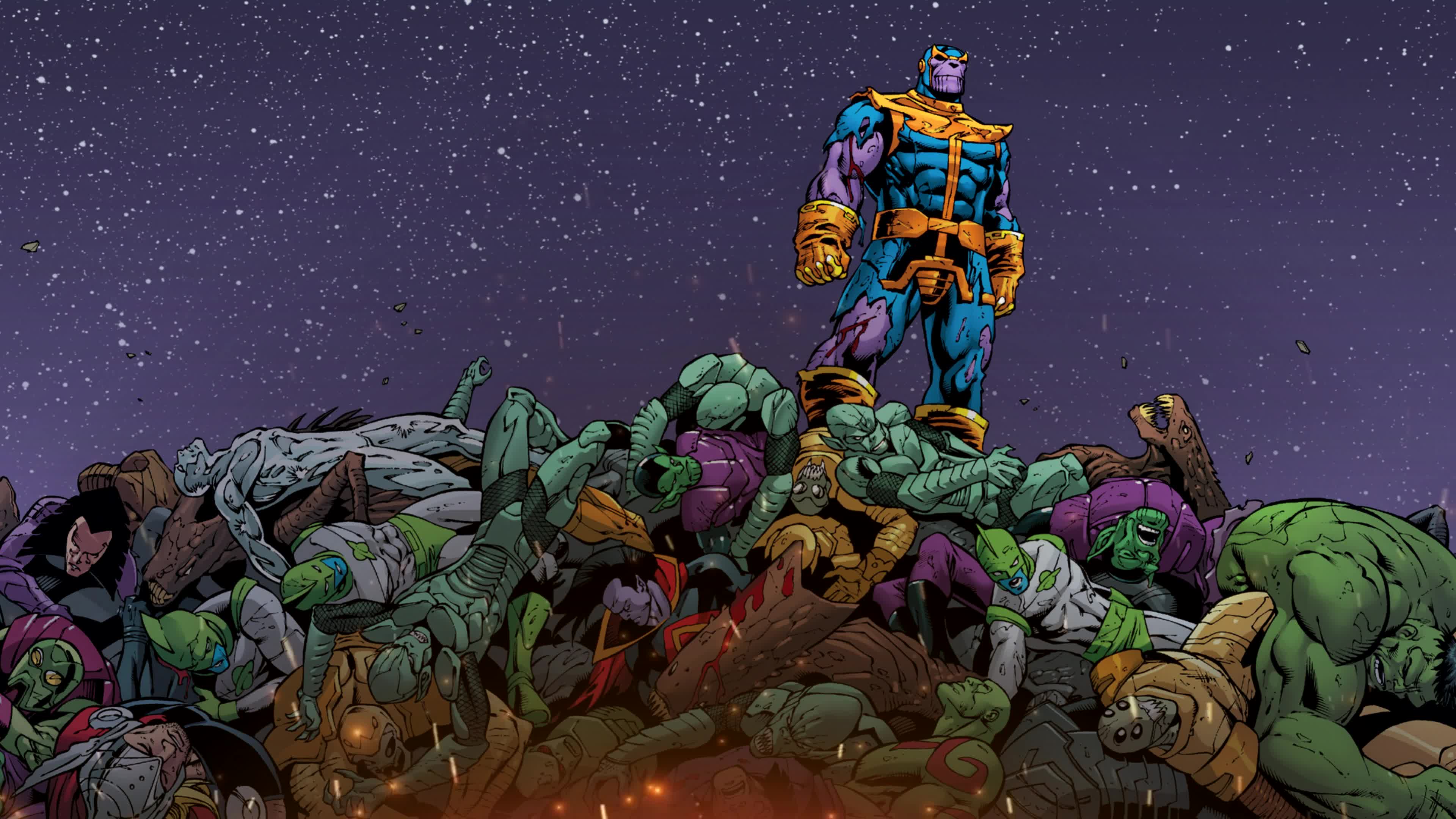 Thanos The Mad Titan 4K Live Wallpaper - Free Download
