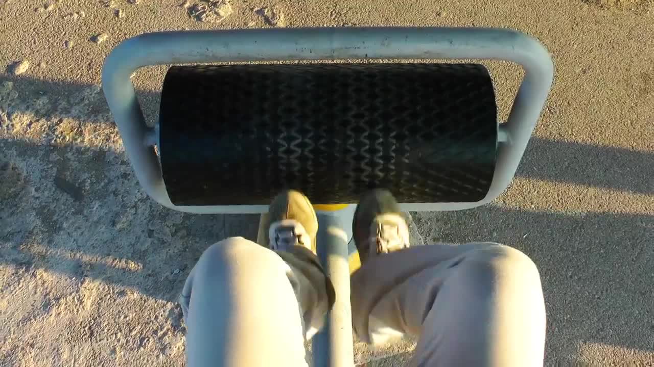 Video Stock Pov Of A Person Exercising In An Outdoors Park Live Wallpaper Free - Free Download
