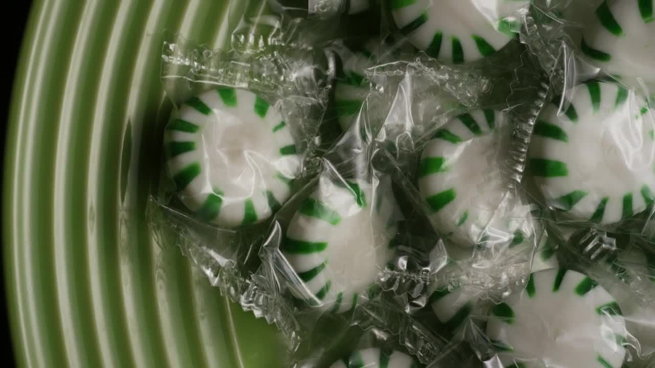 Free Video Stock Spearmint Hard Candy Rotating Live Wallpaper - Free Download