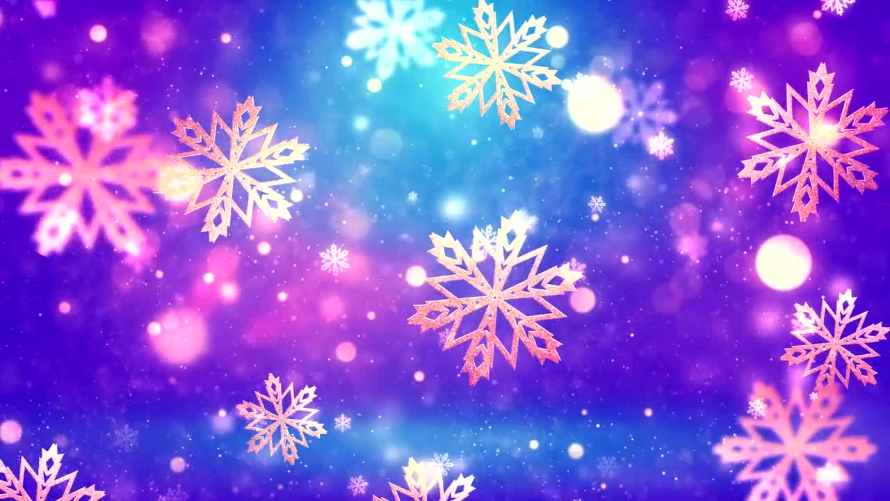 Free Video Stock Slowly Falling Snowflakes Live Wallpaper - Free Download
