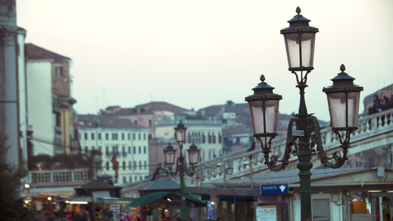 Stock Footage Walking Over A Bridge In Venice Live Wallpaper - Free Download