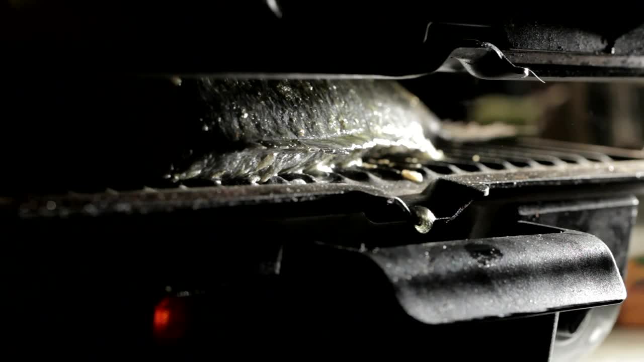 Stock Video Fat Drops From A Grilled Fish Live Wallpaper For PC - Free Download