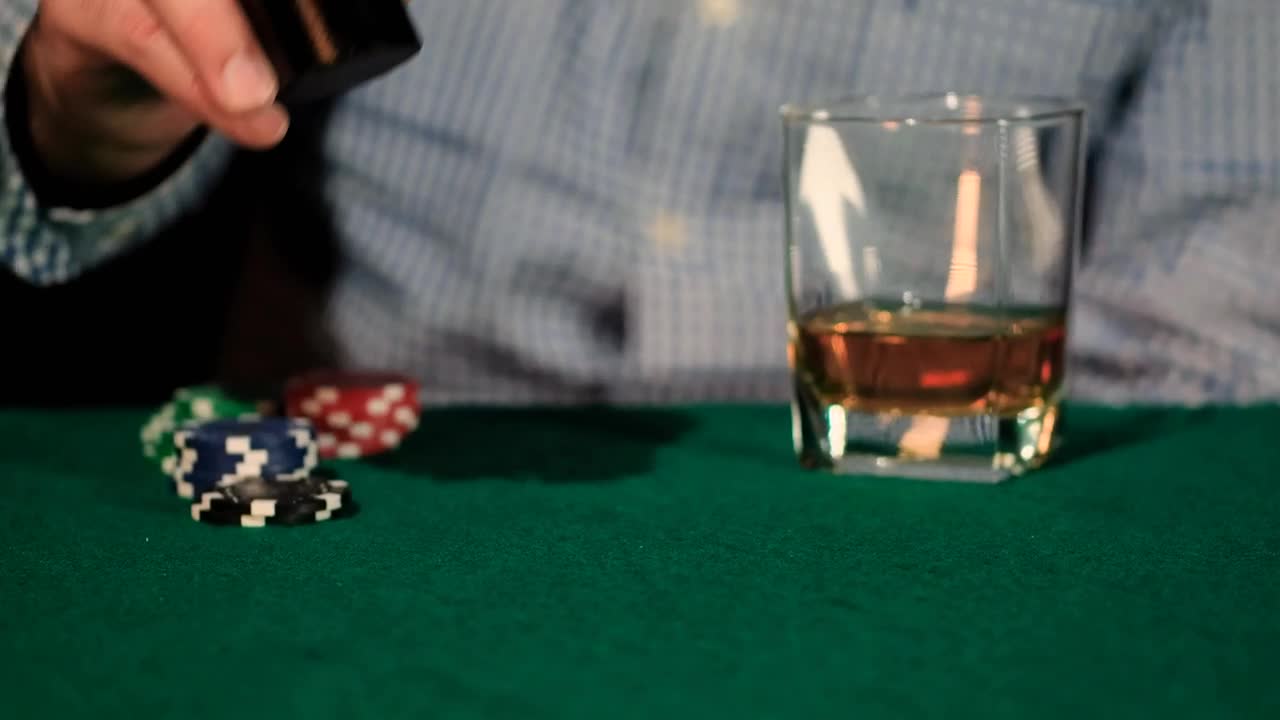 Stock Video Man Mixing Dice In A Gambling Gam Animated Wallpaper - Free Download