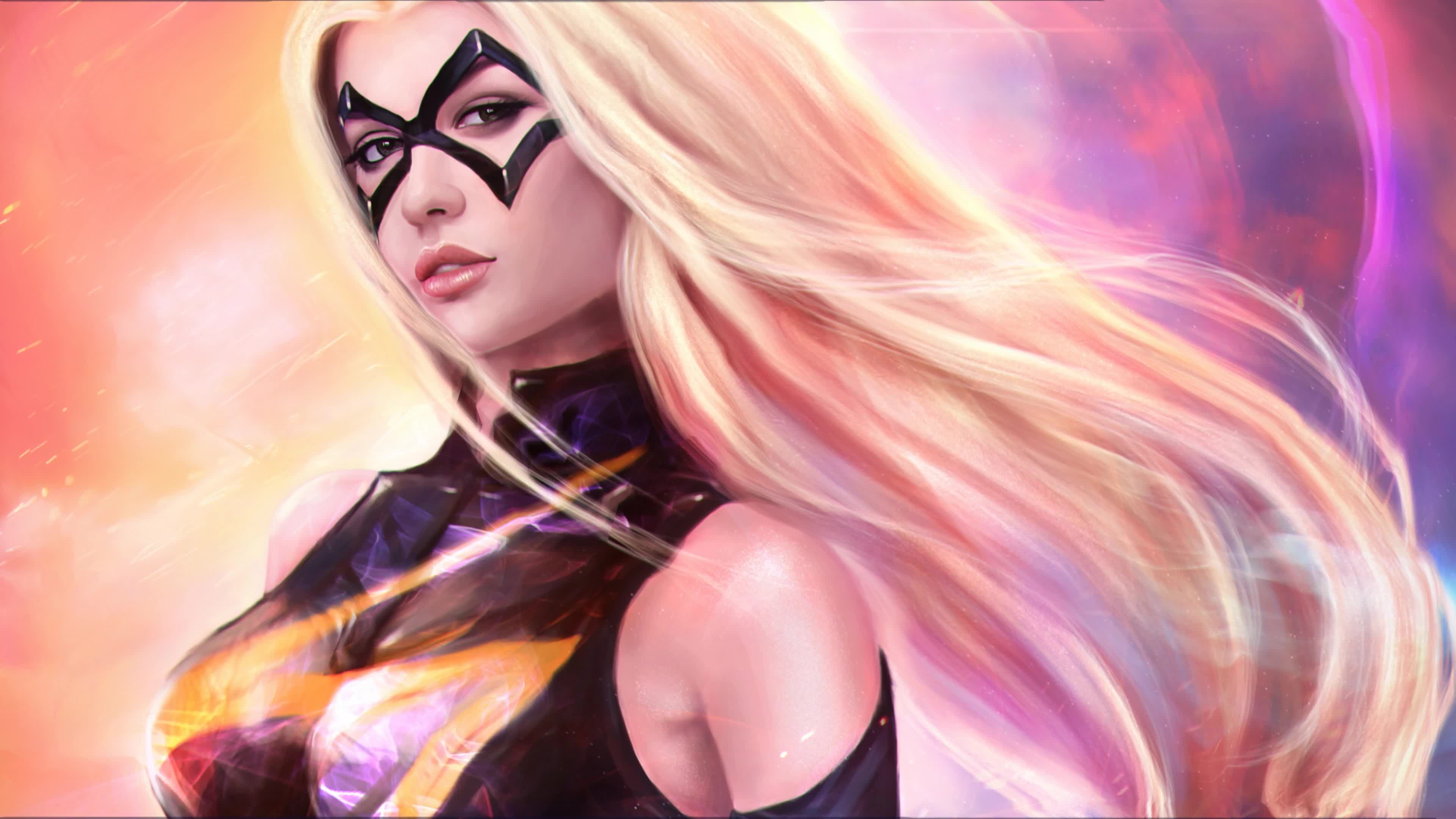 Marvel  Girl  4K  Live  Wallpaper - Free Download