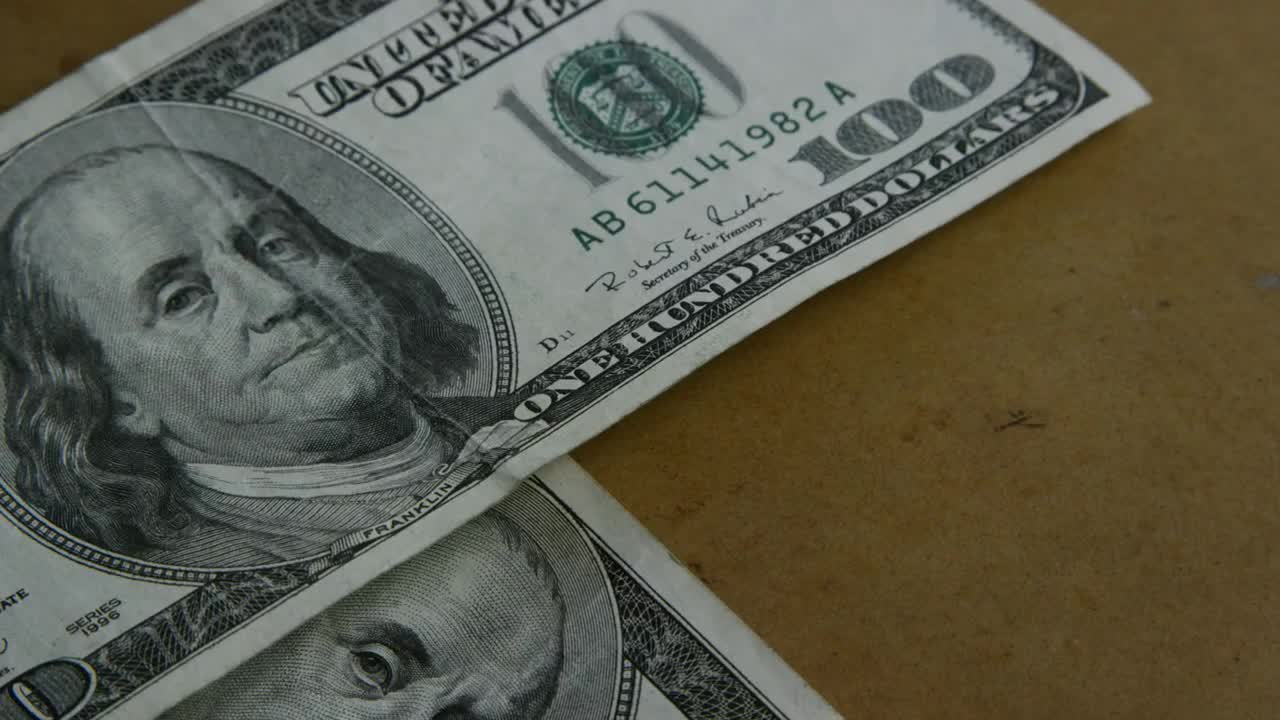Video Stock Putting  Bills On The Table Live Wallpaper Free - Free Download