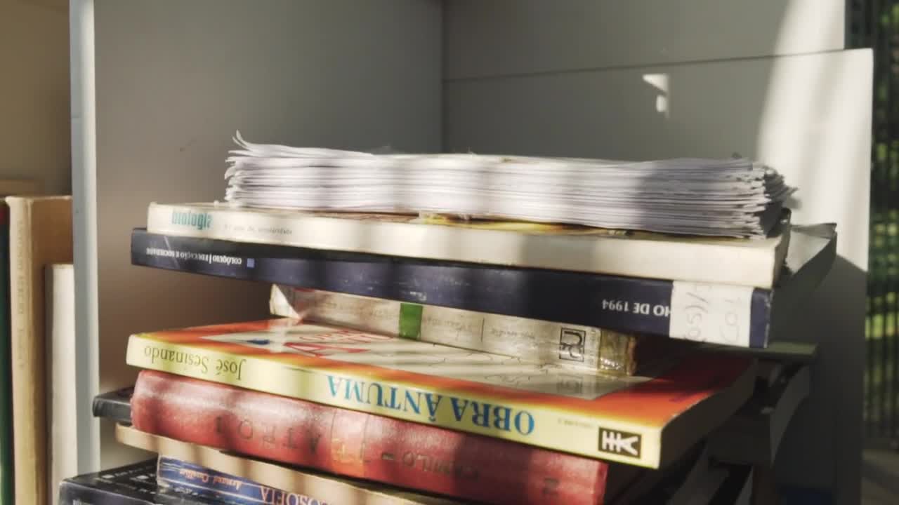 Free Video Stock Stacked Library Books Live Wallpaper - Free Download