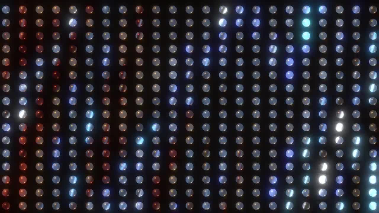 Video Stock Close Up To A Luminous Led Screen Live Wallpaper For PC - Free Download