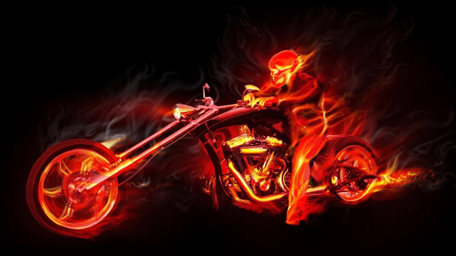 Dark  Rider  Artwork  Live  Wallpaper - Free Download