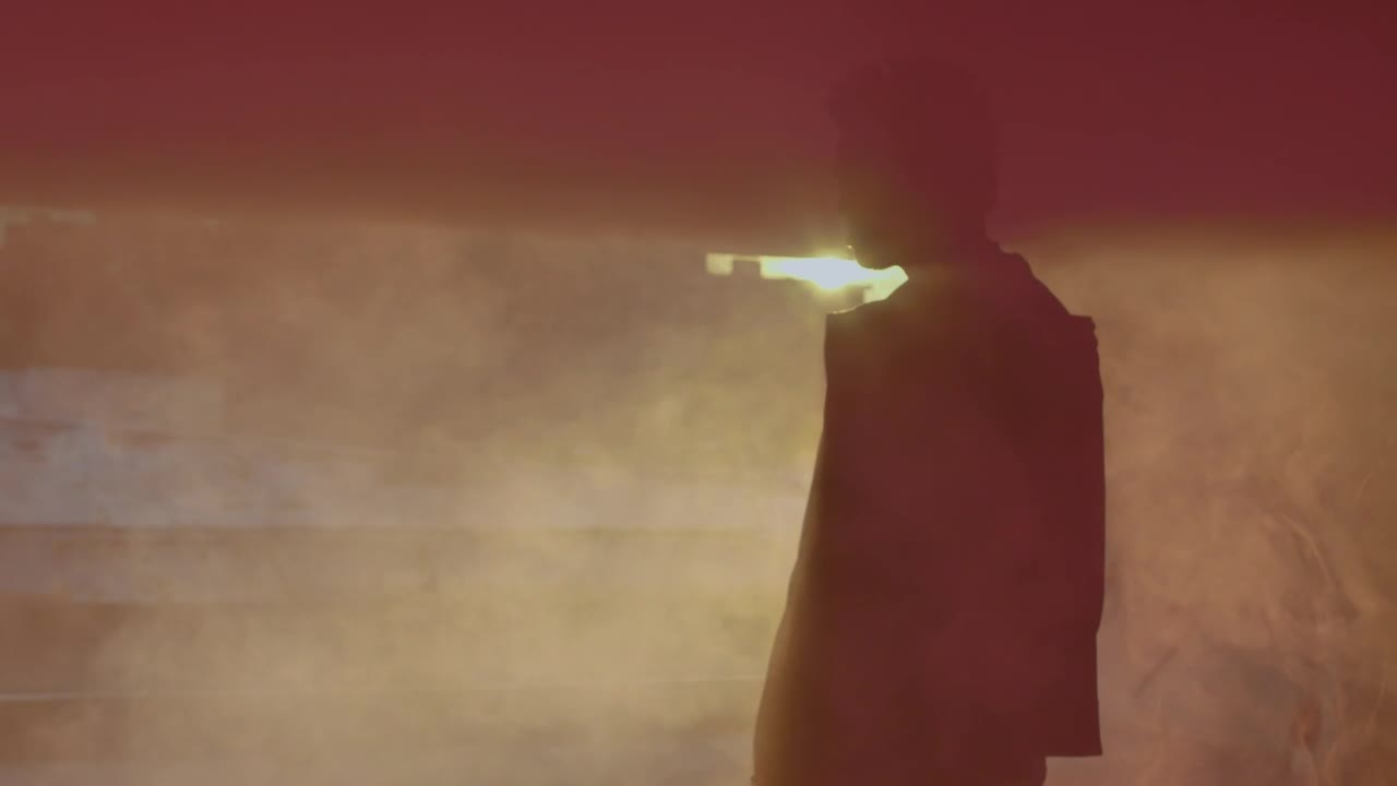 Free Video Stock Smoky Silhouette Of A Man Live Wallpaper - Free Download
