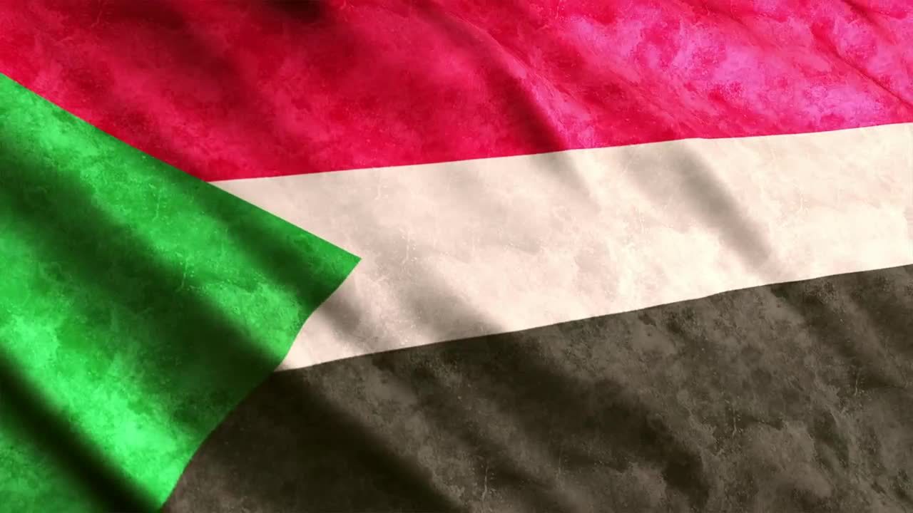 Stock Video Flag Of The African Country Sudan Live Wallpaper For PC - Free Download
