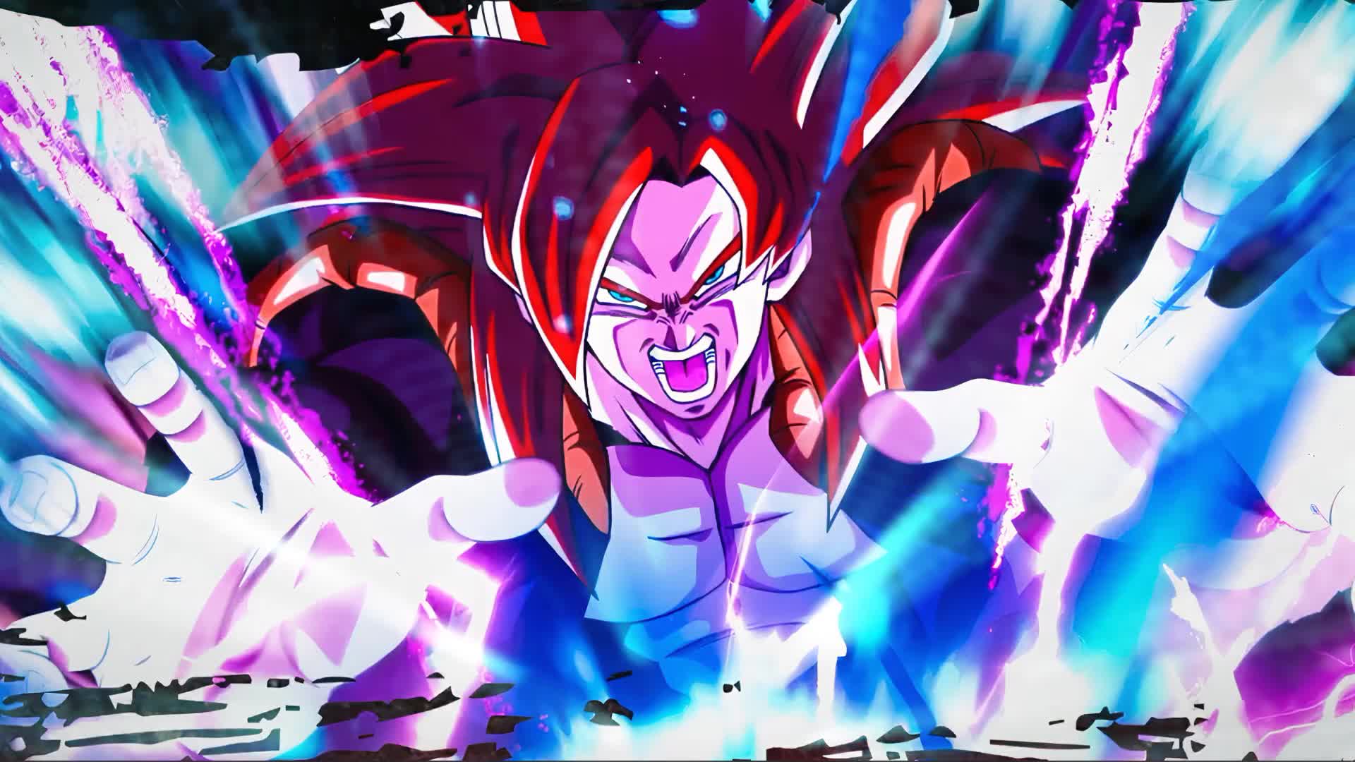 Gogeta Ss4 Big Bang Kamehameha Live Wallpaper - Free Download