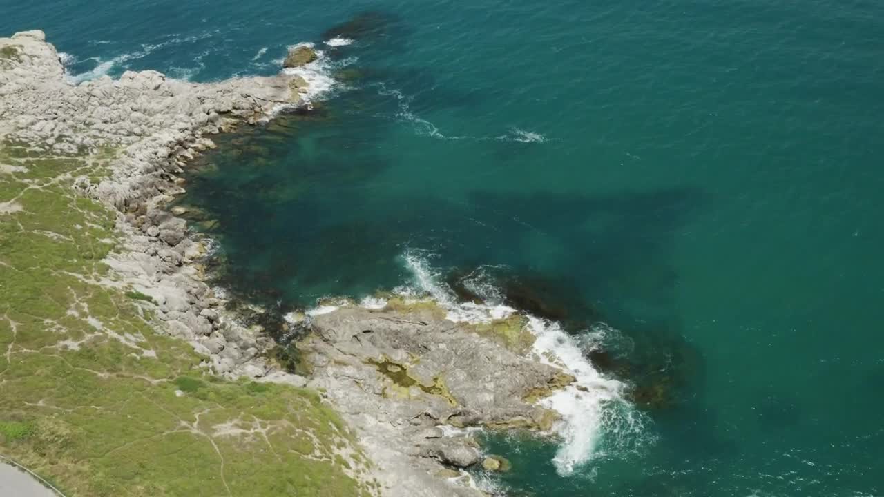 Stock Video Drone Flying Down Towards The Cliffs Live Wallpaper For PC - Free Download