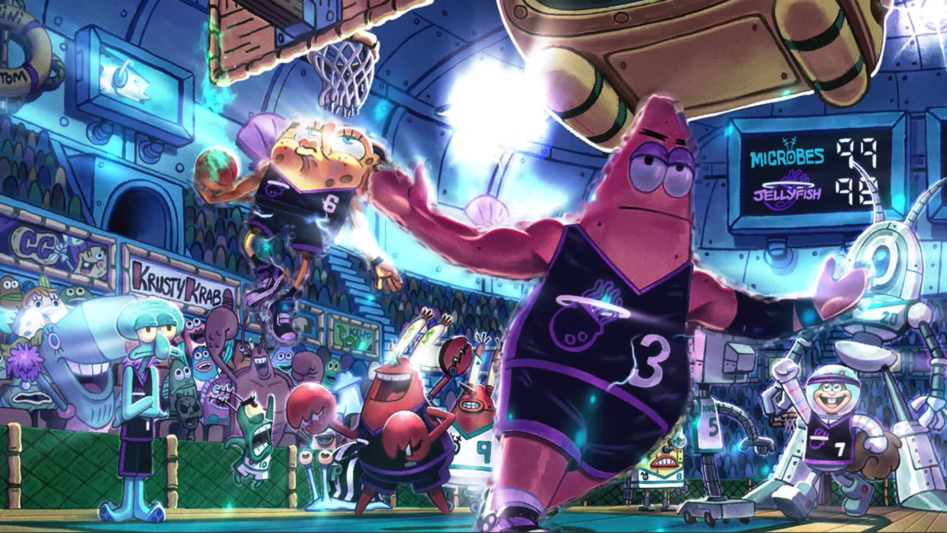 Space Jam Spongebob Live Wallpaper - Free Download