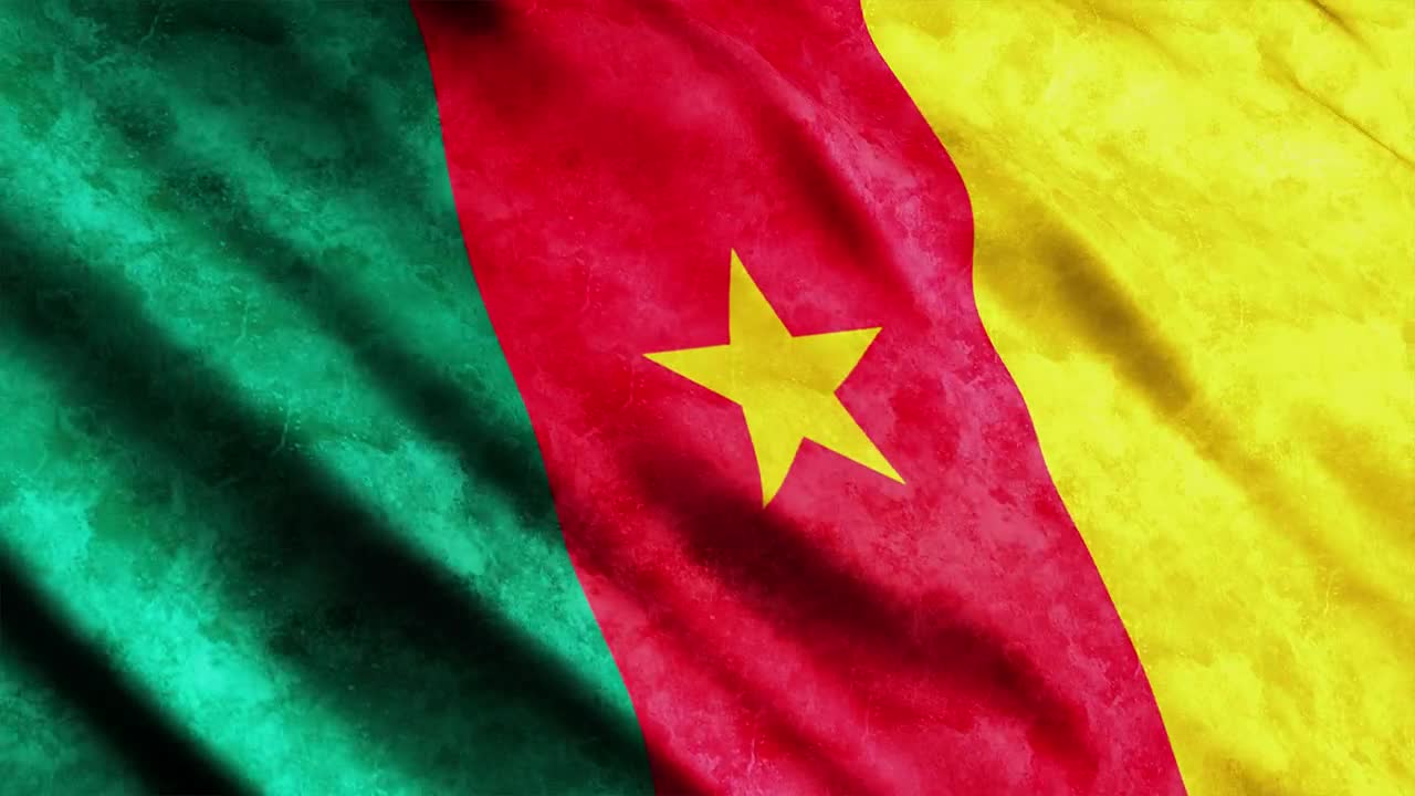 Video Stock Cameroon Waving Flag Animation Live Wallpaper For PC - Free Download