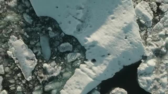 Stock Video Large Ice Fields Top Shot Smal Animated Wallpaper - Free Download