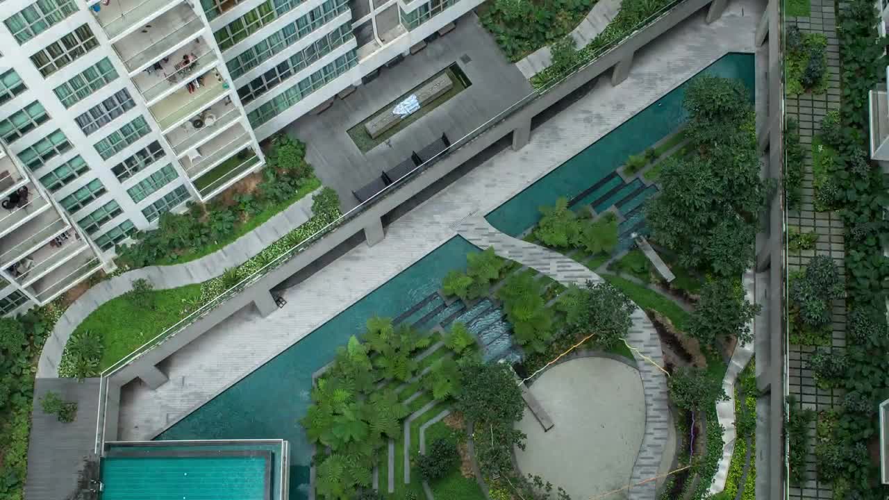 Stock Video People Walking Outside Luxury Apartments Live Wallpaper - Free Download