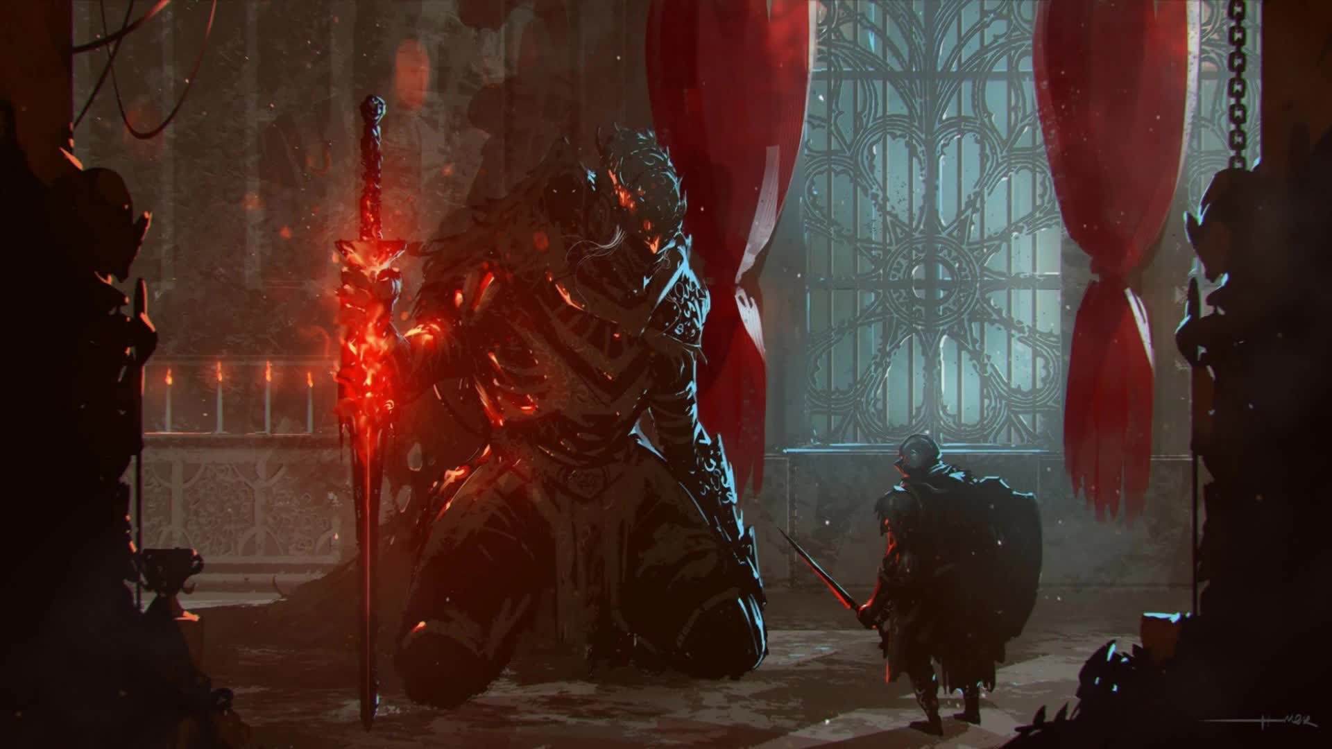 DarkSouls 3 Lothric And Lorian HD Live Wallpaper - Free Download