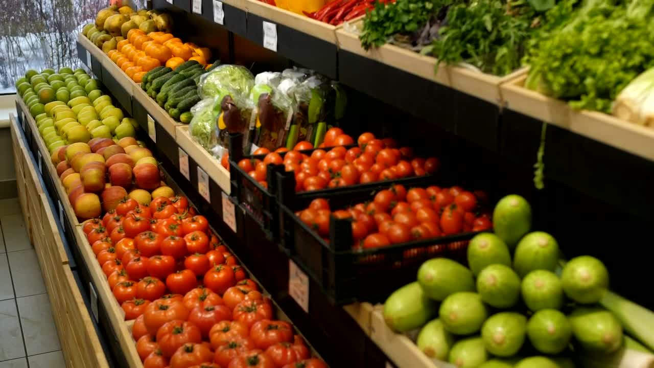 Stock Video Grocery Store Products On Shelves Live Wallpaper For PC - Free Download
