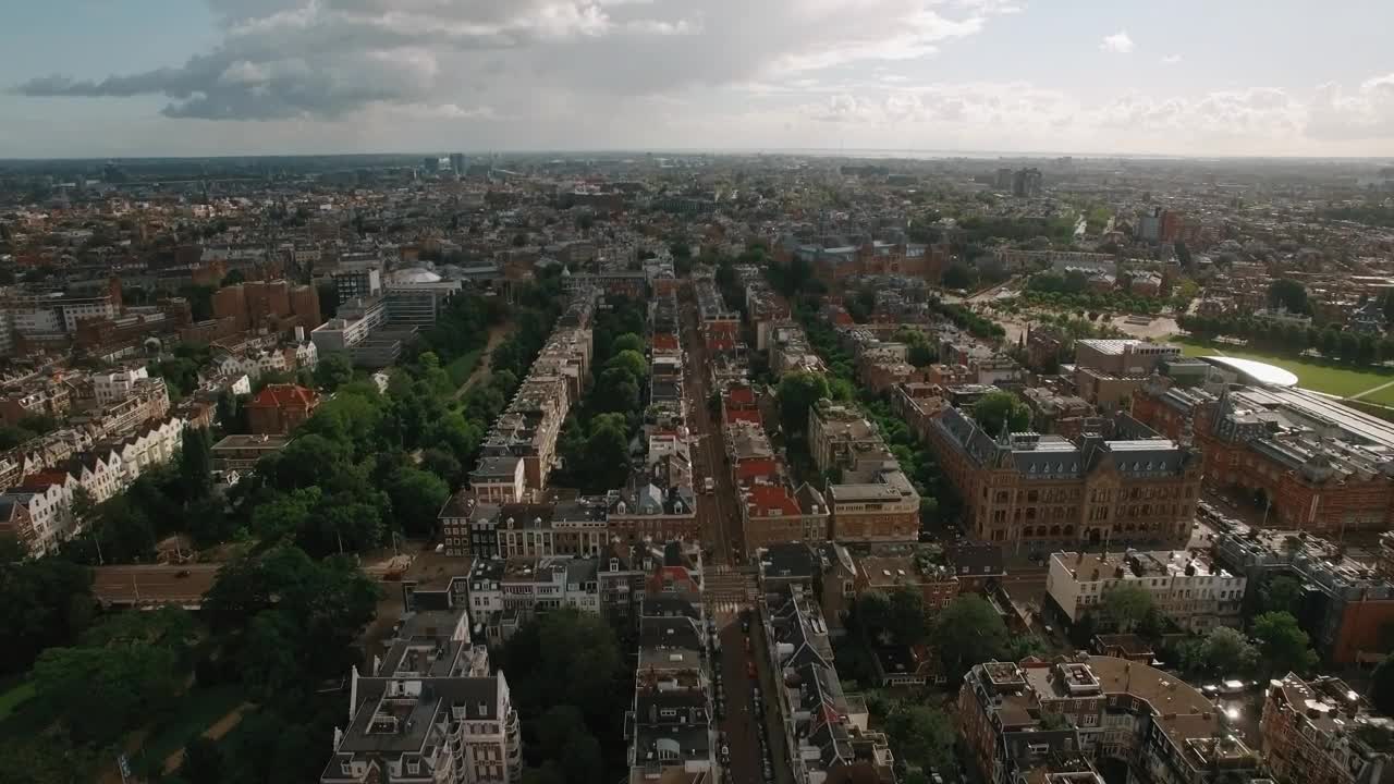 Stock Video Beautiful Cityscape Of Amsterdam Live Wallpaper For PC - Free Download