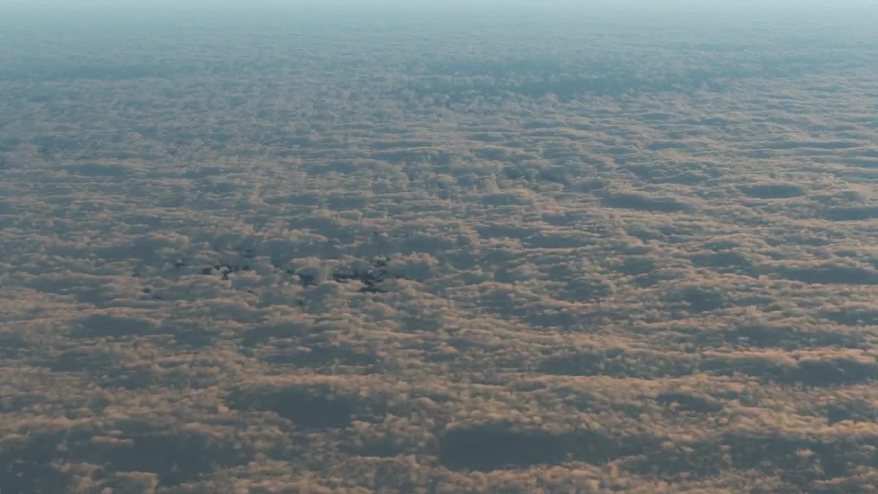 Stock Video Flying Over A Layer Of Small Clouds Live Wallpaper For PC - Free Download