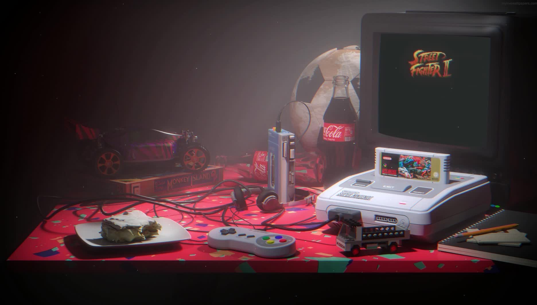 Retro Super Nintendo Hd Quality Live Wallpaper - Free Download