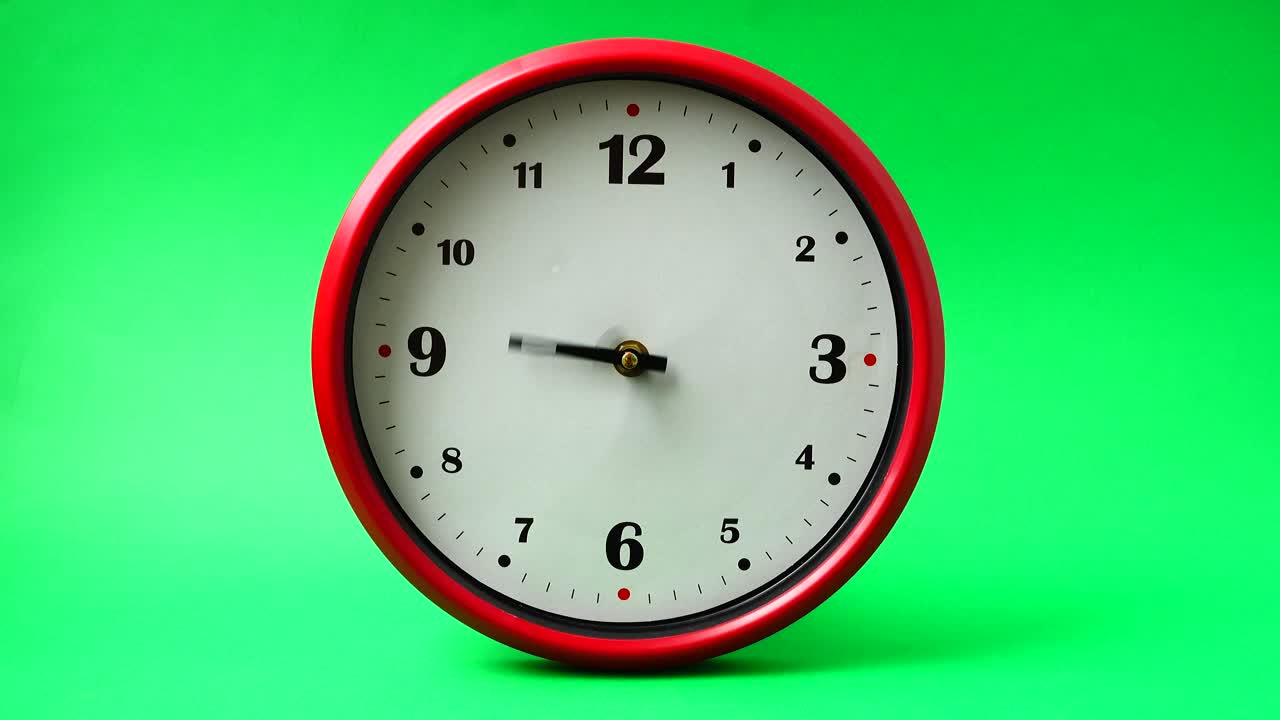 Free Video Stock timelapse of clock hands spinning around Live Wallpaper - Free Download