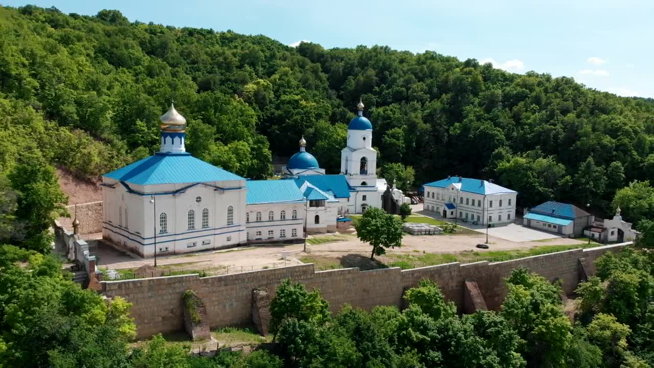 Stock Video Monastery In The Middle Of The Fores Animated Wallpaper - Free Download