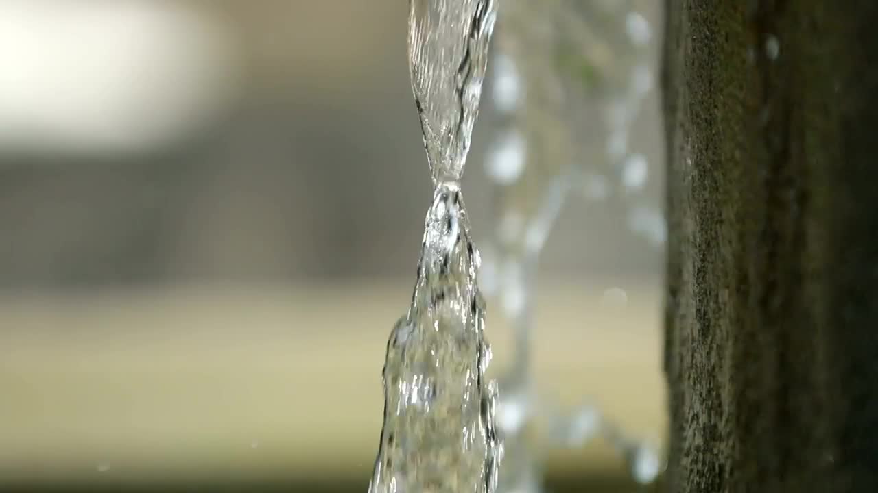 Stock Footage Water Flowing Off A Ledge Live Wallpaper - Free Download