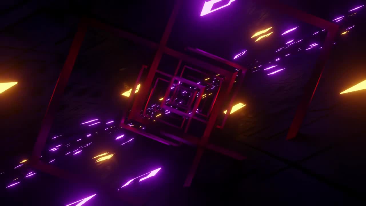 Stock Video Cyberpunk Infinity Stage D Render Live Wallpaper For PC - Free Download