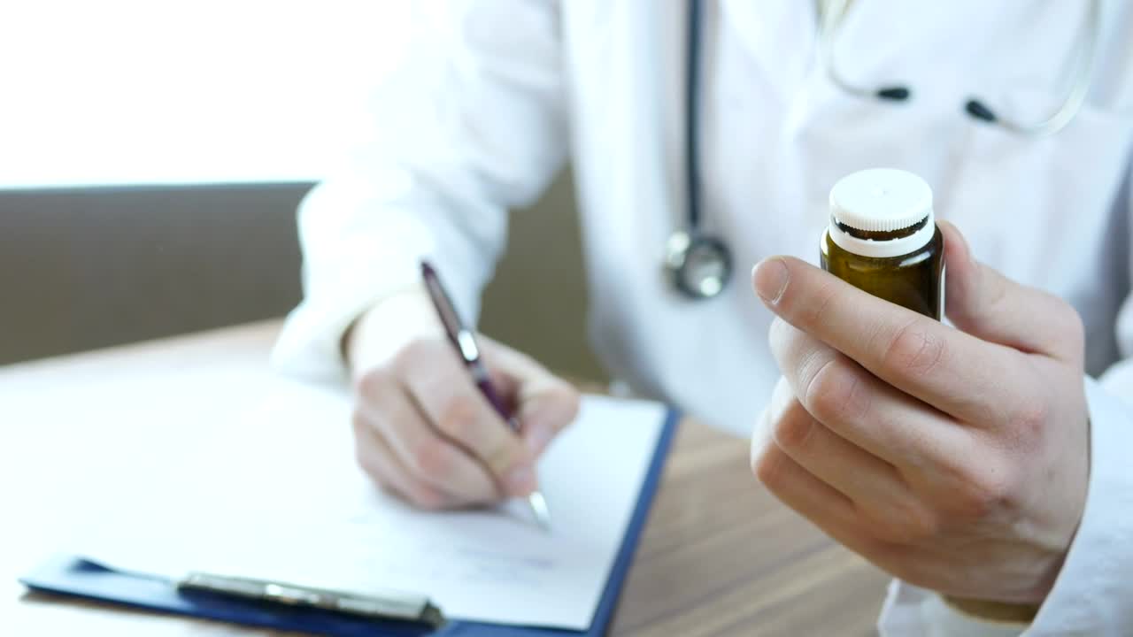 Stock Video Doctor Writing Prescription Live Wallpaper For PC - Free Download