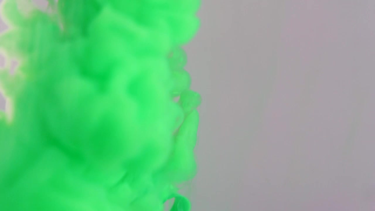 Free Video Stock texture of a cloud of green ink entering water Live Wallpaper - Free Download