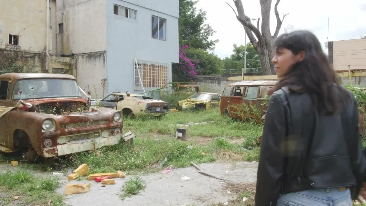 Stock Video Couple Walking Hand In Hand Through An Abandoned Place Live Wallpaper For PC - Free Download