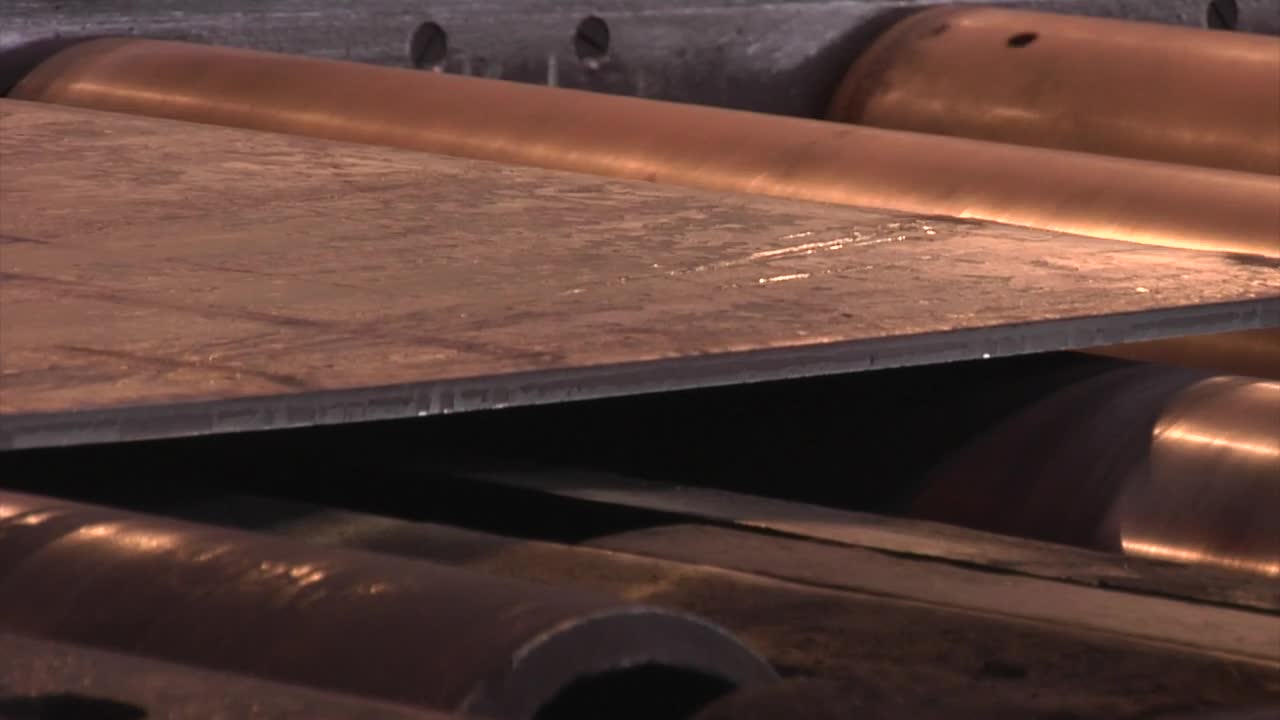 Stock Video Metal Sheets On The Production Lin Animated Wallpaper - Free Download