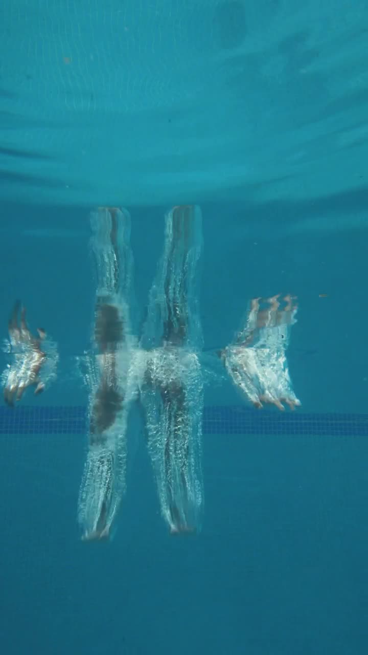 Stock Video Girl Jumps Into The Pool Seen From Underwater Live Wallpaper For PC - Free Download